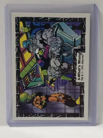 1991 Marvel The Incredible Hulk #5 What's Wrong?