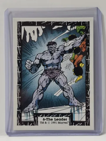 1991 Marvel The Incredible Hulk #6 The Leader