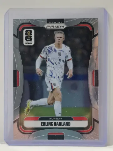 2026 Panini Prizm FIFA World Cup #333 Erling Haaland Silver Prizm