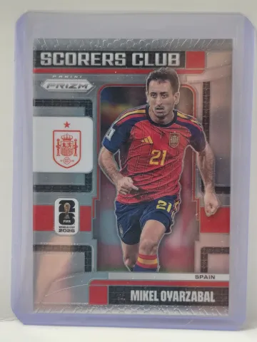 2026 Panini Prizm FIFA World Cup Scorers Club #2 Mikel Oyarzabal Silver Prizm