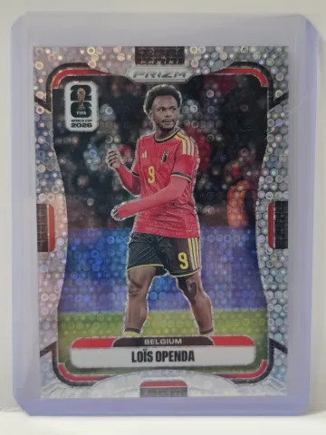 2026 Panini Prizm FIFA World Cup #153 Loïs Openda Disco Prizm