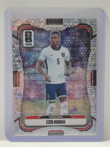 2026 Panini Prizm FIFA World Cup #116 Ezri Konsa Disco Prizm